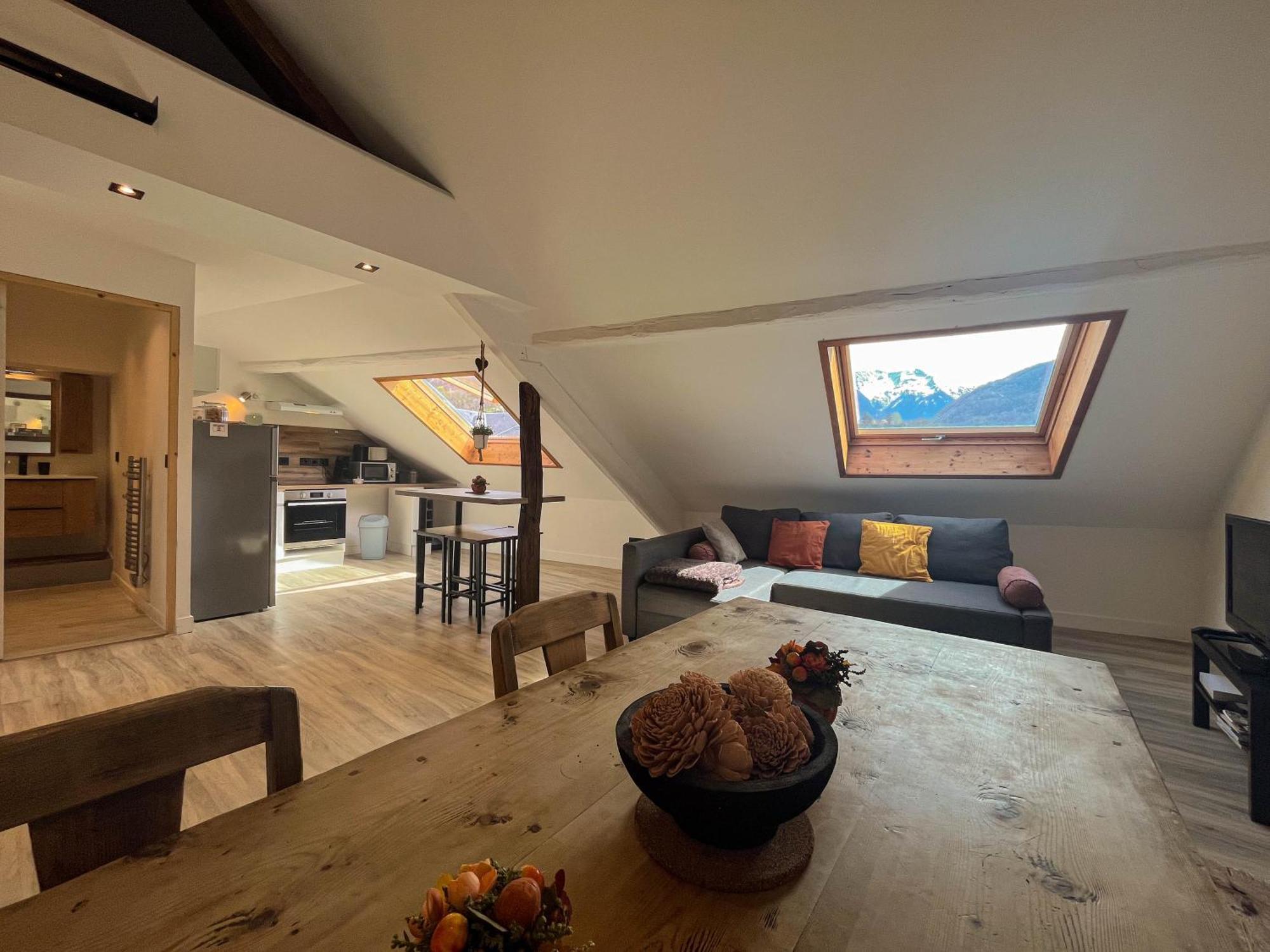 Cocon Sous Les Toits Lägenhet Albertville Exteriör bild